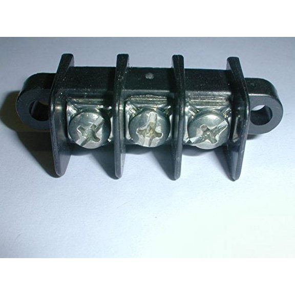 73503-50 Single Row 3 Position Barrier Terminal Block, 20A 300V, PCB Pins (1 piece) - 73503-50