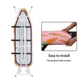 thumbnail image 4 of HELLHERO Elastic Edge Ironing Board Dustproof Cover Home Protective Cover Carrot Design Iron Cover for Tailor(Not Heat Resistant), 4 of 5