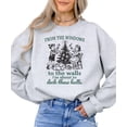 thumbnail image 2 of Funny Deck These Halls Sweatshirt for Women and Men Trendy Christmas Sweater Gray Sweatshirt Adult Small, 2 of 4