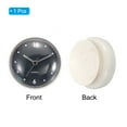 thumbnail image 3 of Waterproof Bathroom Clock Battery Operated Wall Clock with White Suction Cup, Black, 3 of 7