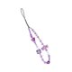 thumbnail image 5 of Cordón de teléfono con cuentas Baoblaze Pulsera bonita llavero correa de cadena para teléfono morado, 5 of 8