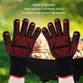 thumbnail image 3 of Guantes De Silicona Antideslizantes Resistentes Al Calor Para Barbacoa Extrema, Guantes De Cocina Para Horno, Manoplas Calientes Para Cocinar Serendint EL008109-00, 3 of 5
