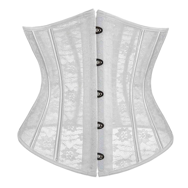 Faja reductora de cintura para mujer, con estampado de girasoles, estilo vintage, con tirantes tipo corsé, sin mangas