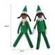 thumbnail image 5 of Peluches para Navidad, Elfo navideño de 10 pulgadas, muñeco de peluche navideño, juguetes de peluche navideños, tecnología innovadora, 5 of 8