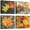 3, variant on Autumn Painting Aesthetic Fall Canvas Wall Art Maple Leaf Wall Decor for Living Room Bathroom Office 4 Pcs HD Prints Home Decorations Gallery Wrapped Gift 12×12 Inches