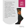 thumbnail image 7 of MeMoi Women's Pumpkin Treat Halloween Crew Socks - Mens - Male, 7 of 7