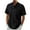 1Black, variant on Men's Polo Shirt Quick Dry Performance Short Sleeve Tactical Shirts Jersey Golf Shirts Ultra Soft Athletic Stretch Blouses Stand Collar Shirts Relaxed Fit Blouses Running Cycling Workout Clothes