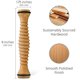 thumbnail image 3 of Masajeador de pies, cuerpo y espalda, rodillo de madera para pies, fascitis plantar, 3 of 6
