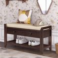 thumbnail image 1 of Premium Wooden Storage Bench for Family - Spacious & Stylish with 5 Shade Choices, 1 of 17