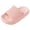 b16-Pink, variant on Kids Shark Slides Pillow Shower Sandals Quick Dry Slippers Toddler Boys Comfy Cloud Slides Summer Non-Slip Thick Sole Beach Pool shoes Size 1.5,Yellow