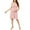 Pink, variant on Fesfesfes Breastfeeding Maternity Dress Sleeveless Round Neck Suspender Skirt with Adjustable Waist Belt Fashionable Nursing Dress for Women(Pink,M)