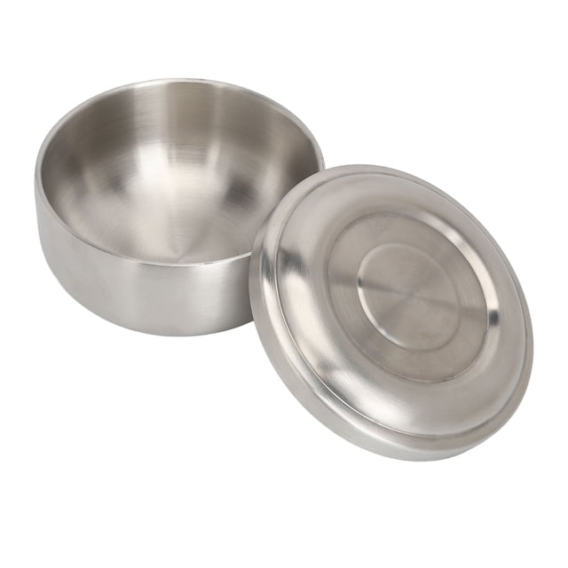 Tazón de acero inoxidable ANGGREK con tapa