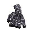 thumbnail image 4 of Xingqing Sweat à Capuche pour Bébé Garçon Manches Longues Imprimé Dinosaure Automne Hiver, 4 of 7