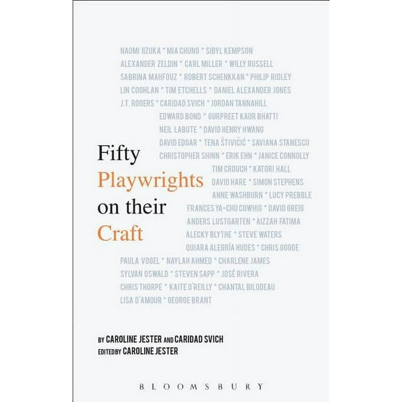 Fifty Playwrights on Their Craft, (Paperback)