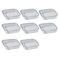 thumbnail image 2 of Vajilla multiusos Gloria plato pequeño Reutilizable para encurtidos con Soporte Blanco transparente, 2 of 9