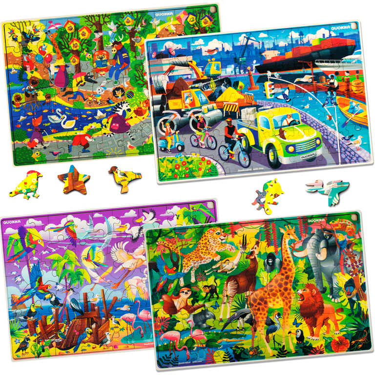 Puzzles for Kids Ages 4-8, 3-5, 6-8, 8-10 Boys Girls - 100 Piece