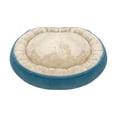 thumbnail image 1 of Cama Para Perro Importadora La Merced Circular Con Borrega Chica Rosa Malva Base Con Goma Antiderrapante, 1 of 3