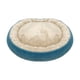 thumbnail image 1 of Cama Para Perro Circular Con Borrega Mediana Azul Importadora La Merced Base Con Goma Antiderrapante, 1 of 3