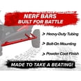 thumbnail image 2 of SuperATV Nerf Bars / Rock Sliders / Tree Kickers for 2014+ Polaris RZR XP 1000|Red|Made with 1.75? Diameter HD Tubing|Powder Coat Finish|Easy Installation|NB-P-RZR1K-001-03#RZR, 2 of 8