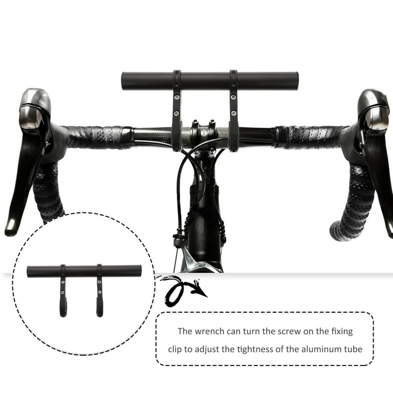 Tersarium Set of Bike Extension Bar Professional Handlebar