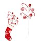 thumbnail image 1 of 1pc Handmade Foldable Bag Packed 52cm/20.47 Inch Artificial Candy Christmas Tree Branch Decoration, 1 of 4