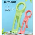 thumbnail image 1 of 2Pcs Jar Keys, Jar Opener Jar Grippers Can Lid Opener Jar Lid Gripper Jar Opener Tool, Open Jar Tool for Elderly Children Women Weak Hands（green+pink）, 1 of 5