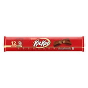 Kit Kat Milk Chocolate Wafer Snack Size Candy, Bars 0.49 oz, 12 Count