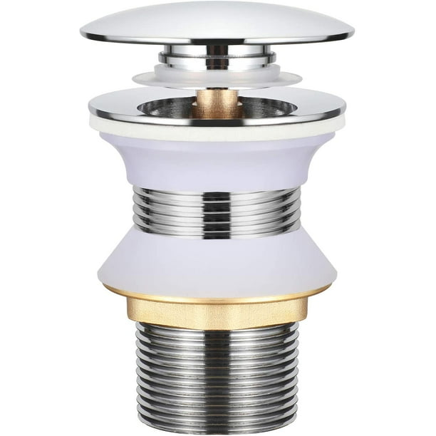 Pop Up Basin Drain Automatic Drain Brass Drain System Ejectable Drain