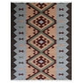 thumbnail image 6 of Rugsotic Carpets Handmade Rugs Hand Woven Kilim Rectangle 6'x9' Multicolor Wool for Indoor Use, 6 of 8