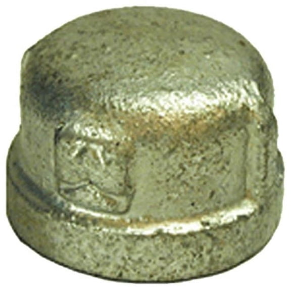 4 in. FPT Galvanized Malleable Cap