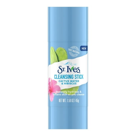 St. Ives Cleansing Stick Cactus Water & Hibiscus 1.6