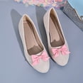 thumbnail image 7 of Taqqpue Women's Flats Shoes Women Casual Round Head Comfy Flats Sneakers Bow Decoration Casual Shoes Loafer Shoes for Women, 7 of 7