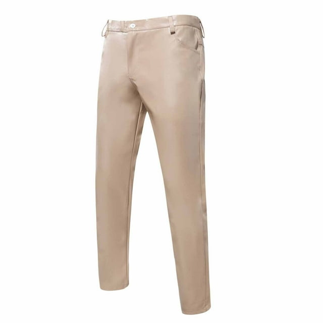 EGNMCR Pantalon Léger pour Homme, Pantalon Cargo Homme, Pantalon en Lin Homme Pantalon Décontracté Punk Rétro Gothique pour Homme Pantalon en Cuir Décontracté Uni Pantalon Pleine Longueur Homme Pantalon