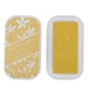 thumbnail image 1 of Almohadilla de tinta Color Metal grande DIY artesanía a mano sello de goma agenda libro tinta PadFlash amarillo, 1 of 5
