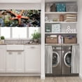 thumbnail image 5 of LALILO Kitchen Curtain Valance Sea Star Underwater Rod Pocket Window Curtain 52"x 18" Set of 2, 5 of 7