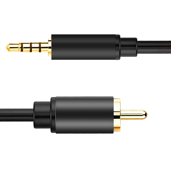 TAC512 Coaxial Cable 3.5mm to 3.5mm Coaxial Line for SPDIF Port Perfect for Home Theater