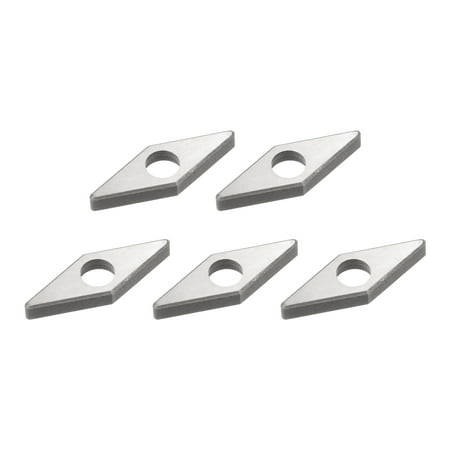 

Uxcell 19/32 x1/8 Carbide Turning Insert Seats Shim Square MSV-322 for Indexable Tool Holder 5Pack