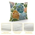 thumbnail image 4 of Nawypu Easter Pillow Covers Colorful Egg Pillow Case Happy Easter Wildflower Sage Bird Happy Spring Welcome Outdoor Decoration for Farmhouse Sofa Couch Party, 4 of 5