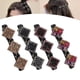 thumbnail image 1 of Pinzas para el cabello trenzadas con piedras de cristal brillantes, pasador para el cabello con triple pinza, pinzas para el cabello para cambiar rápidamente de estilo, pinzas para el cabello trenzada, 1 of 8