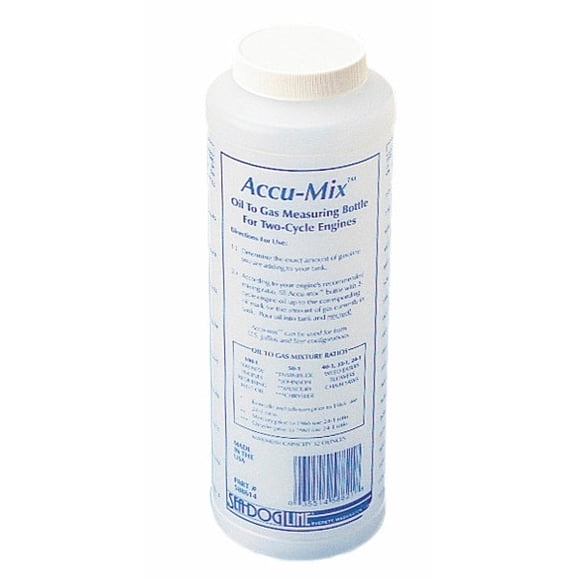 Sea Dog 588614 32 oz Accu-Mix Oil To Gas Measuring Bottle