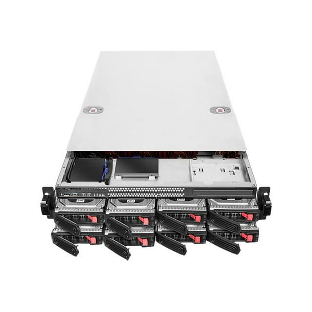 SilverStone RM22-308 - Rack-mountable - 2U - SSI EEB - SATA/SAS - hot ...