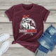 thumbnail image 5 of FLC 100% algodón Mamasaurus T rex dinosaurio divertido mamá saurio madre familia regalo mujer camiseta estampada Top unisex mujer linda camiseta, 5 of 5