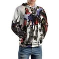 thumbnail image 5 of Mobile Suit Gundam Hoodie 3D Print Pullover Hooded Long Sleeve Sweatshirts Tops Blouse with Pocket for Mens Womens, 5 of 8