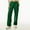 Green, variant on Summer Saving Clearance AXXD Blue Pants for Women Spring High Waist Joggers Casual Trousers Drawstring With Multi-Pockets Long Pants Valentine's Day