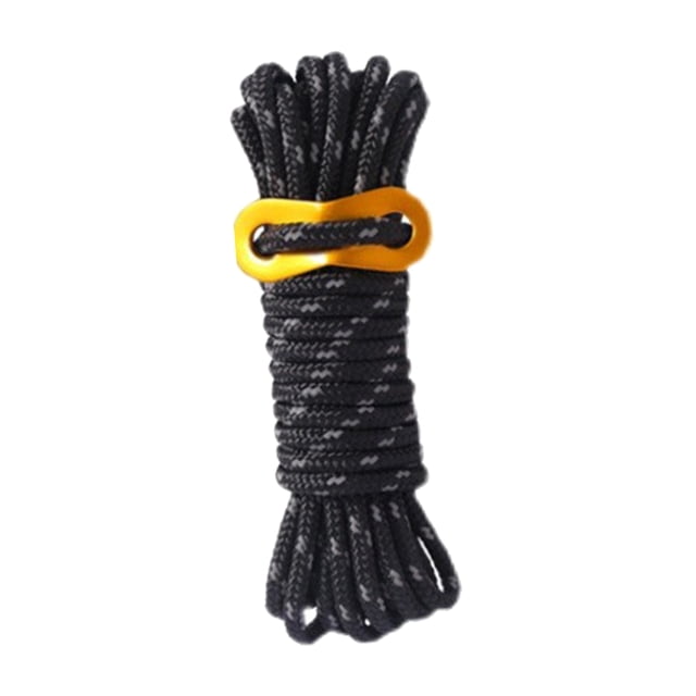 Cuerda de línea reflectante Sunnimix Cuerda de tienda Guyline 4 m Negro