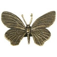 thumbnail image 2 of Taosunzt Butterfly Figurine Miniatures Desktop Ornament Waterproof Realistic DIY Insect Statue Home Decoration Crafts Accessories Antique Bronze, 2 of 13