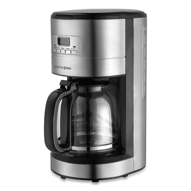 Coffee Pro Cpcm4276 Cafetière 10-12 Tasses en Acier Inoxydable