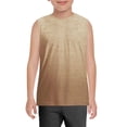 thumbnail image 2 of UACY Kids Summer Tank Tops, Boys Casual Basic Crewneck Sleeveless Shirts, Teen Loose Soft Athletic Tee Tops (Gold, 7-8 Years), 2 of 7
