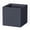 Charcoal, variant on 10 Inch Square Concrete Planter Large Outdoor Indoor Garden Pot with Drainage Hole and Durable Rubber Plug Natural Finish Home Patio Plant Container