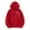 Red, variant on Oversized Zip Up Hoodie for Women Zip Up 2024 Casual Y2k Clothes Jackets Drop Shoulder Cute Teen Girl Sweatshirts Hoodies